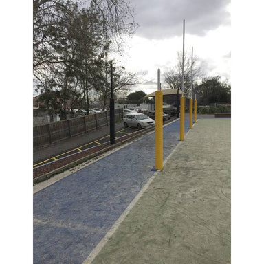 AFL post padding in yellow