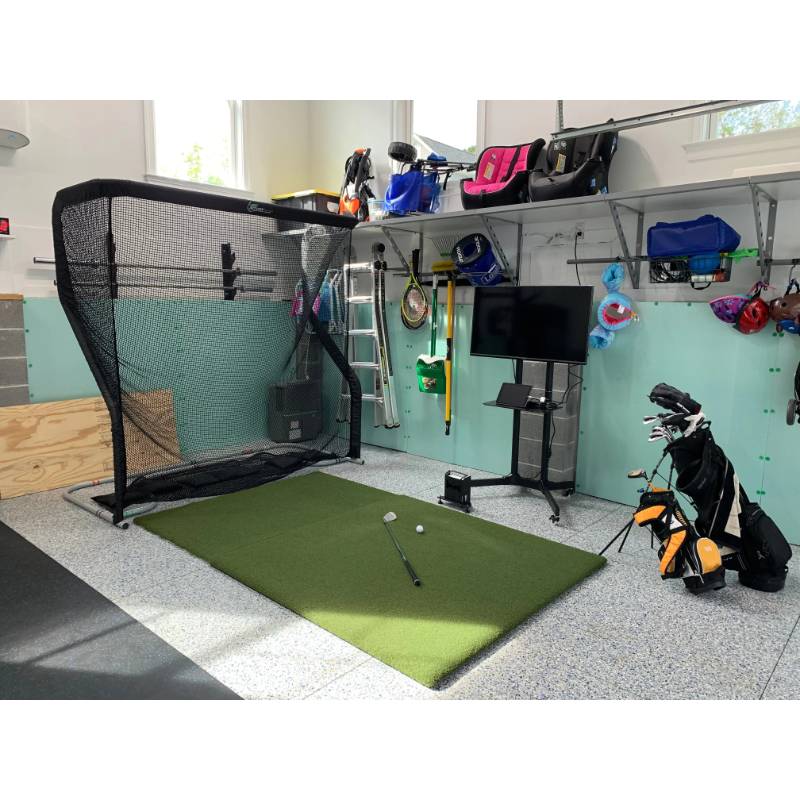 Country Club Elite by Real Feel Golf Mat Simulator Setup View