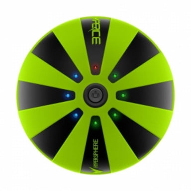 Hyperice Hypersphere Massage Vibrating Ball in Green Top View