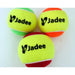 Jadee Low Compression Tennis Balls 12pack Green Orange Red View
