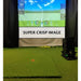 Kaizen Golf Premium Simulator Impact Screen Image View