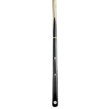 Palko Handmade Pearl 3_4 Pool Snooker Cue with Ebony Butt Front View