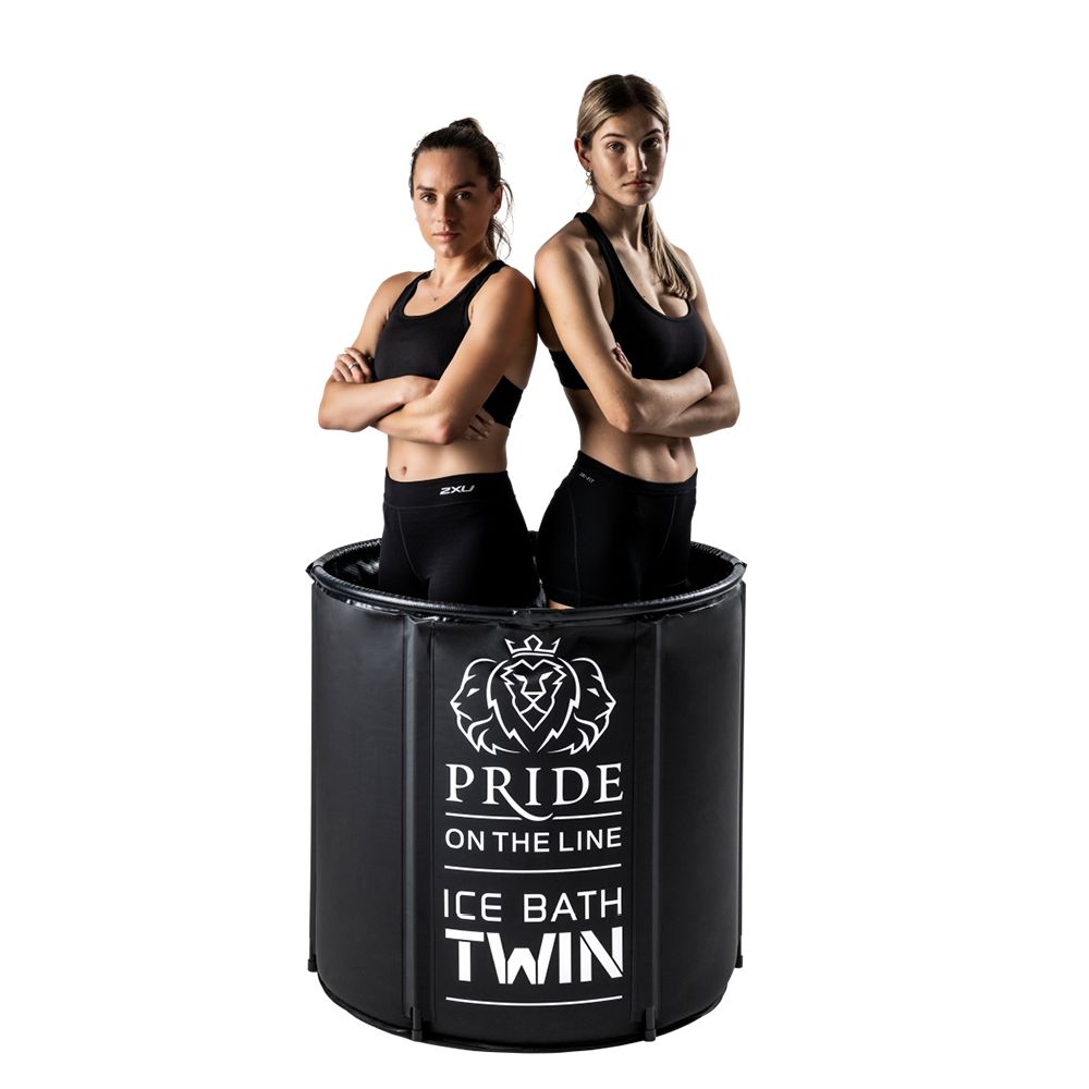 Pride On The Line Portable Recovery Twin Ice Bath