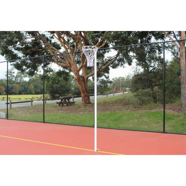 Truline Competiton Grade Netball Posts Front View