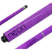 Grafex Neon Fluorescent Billiard Pool Cue in Purple