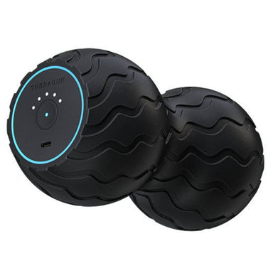 Theragun Wave Duo Vibration Roller in Black Side View